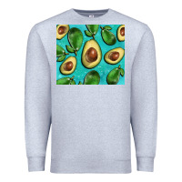 Heather Grey avacadoblue tumbler Premium Sweatshirt - BarkalooDesign