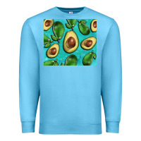 Ocean Blue avacadoblue tumbler Premium Sweatshirt - BarkalooDesign