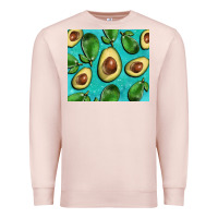 Pale Pink avacadoblue tumbler Premium Sweatshirt - BarkalooDesign