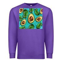 Purple avacadoblue tumbler Premium Sweatshirt - BarkalooDesign