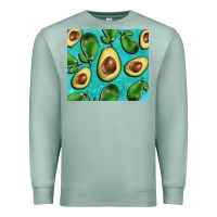 Seafoam avacadoblue tumbler Premium Sweatshirt - BarkalooDesign