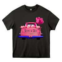 Asphalt Loads Of Love Valentine's Day Truck Heavy Core Tee - Bettercallsaul