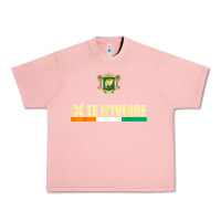 Salmon Cote d_Ivoire National Flag Ivory Coast Coat Of Arms Gift Urban Heavy Tee - trangStudio