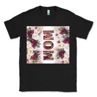 Black mother’s day mom flowers tumbler tbs Classic Tee - TumblerDesignByShophia