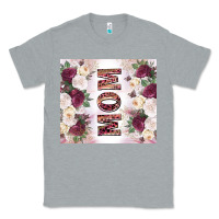 Heather Grey mother’s day mom flowers tumbler tbs Classic Tee - TumblerDesignByShophia