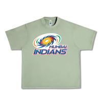 Oil Green mumbai indians Urban Heavy Tee - trangStudio