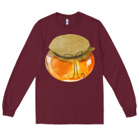 Burgundy honeypot fa element Long Sleeve Tee - FaDigitalArtStudio