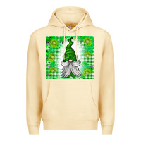 Pina Colada St. Patricks Day Gnome Premium Hoodie - CowhideDigitalArt