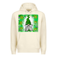 Sandshell St. Patricks Day Gnome Premium Hoodie - CowhideDigitalArt