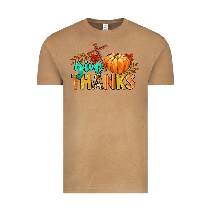Give Thanks Vintage Tee by CowGirlArtShop | Teevron
