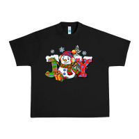 Christmas Joy Snowman Urban Heavy Tee | Teevron