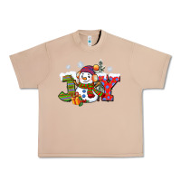 Burro christmas joy snowman Urban Heavy Tee - CowGirlArtShop