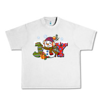 Lunar Rock christmas joy snowman Urban Heavy Tee - CowGirlArtShop