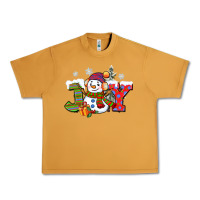 Peanut Butter christmas joy snowman Urban Heavy Tee - CowGirlArtShop