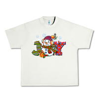 Pistachio christmas joy snowman Urban Heavy Tee - CowGirlArtShop
