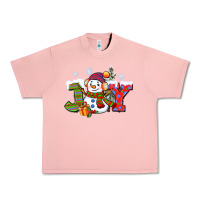 Salmon christmas joy snowman Urban Heavy Tee - CowGirlArtShop