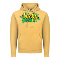 Vintage Mustard Lucky mama mother's day Vintage Hoodie - HowdyJamesFarm