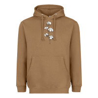 Toasted Coconut cotton Heavyweight Hoodie - BarkalooDesign