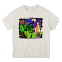 Cream halloween background Heavy Core Tee - JahusDesignShop