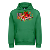 Emerald cowgirl hat with gifts and cookies Urban Hoodie - AdoDesignShop