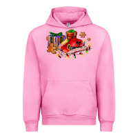 Fuchsia Pink cowgirl hat with gifts and cookies Urban Hoodie - AdoDesignShop