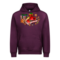 Mauve Wine cowgirl hat with gifts and cookies Urban Hoodie - AdoDesignShop