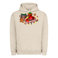 Pigment French Oak cowgirl hat with gifts and cookies Urban Hoodie - AdoDesignShop