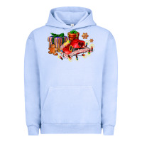 Pigment Grape Ice cowgirl hat with gifts and cookies Urban Hoodie - AdoDesignShop