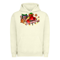 Pigment Pistachio cowgirl hat with gifts and cookies Urban Hoodie - AdoDesignShop