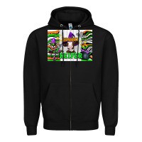 Black Spooky heifer Zipper Hoodie - Artiststas