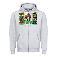 Heather Grey Spooky heifer Zipper Hoodie - Artiststas