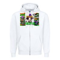 White Spooky heifer Zipper Hoodie - Artiststas