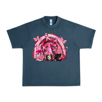 Midnight Navy gnomes rainbow breast cancer Urban Heavy Tee - CowGirlArtShop