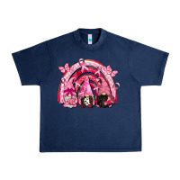 Navy gnomes rainbow breast cancer Urban Heavy Tee - CowGirlArtShop