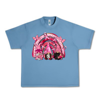 Pebble Blue gnomes rainbow breast cancer Urban Heavy Tee - CowGirlArtShop