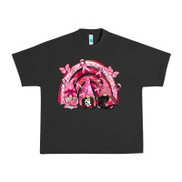 Pigment Black gnomes rainbow breast cancer Urban Heavy Tee - CowGirlArtShop