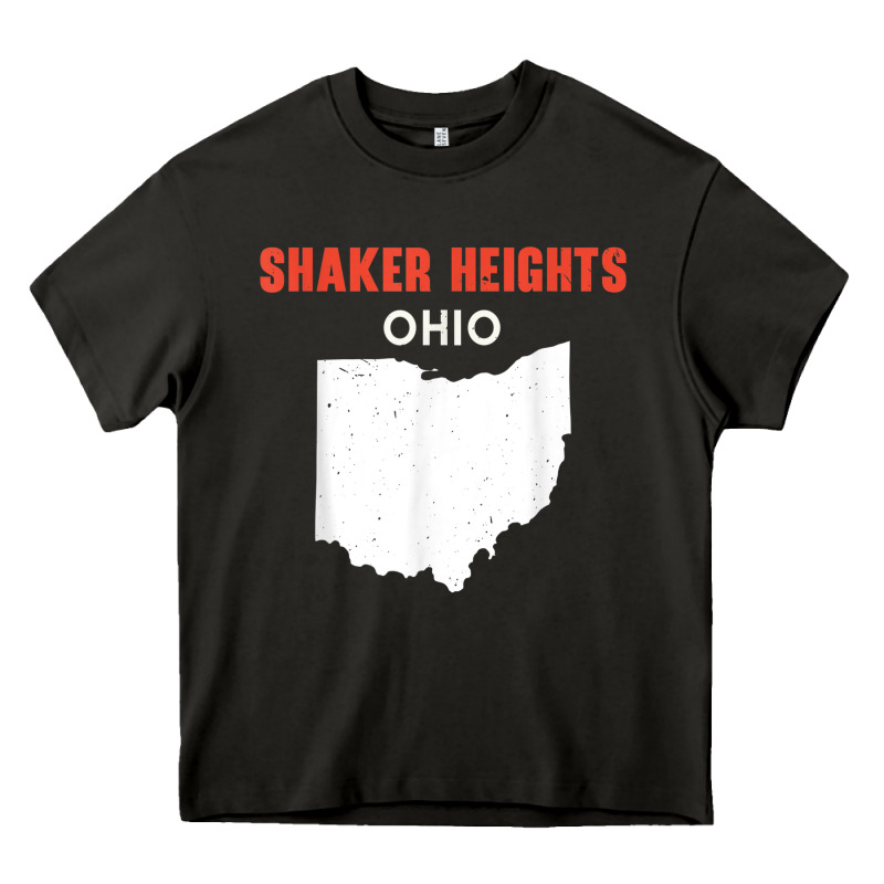 Shaker Heights Ohio Usa State America Travel Ohioan Heavy Core Tee by trangStudio | Teevron