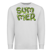 Dove Grey summer kiwi Premium Sweatshirt - BarkalooDesign