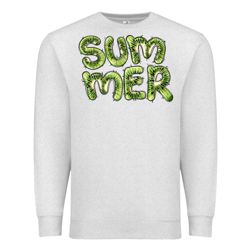 Summer Kiwi Premium Sweatshirt by BarkalooDesign | Teevron