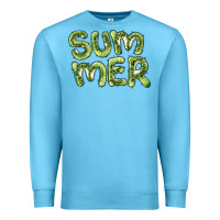 Ocean Blue summer kiwi Premium Sweatshirt - BarkalooDesign
