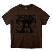 Chocolate Brown horror picture show Heavy Core Tee - trangStudio