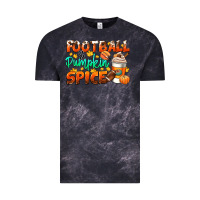 Cloud Black football pumpkin spice Vintage Tee - CowGirlArtShop