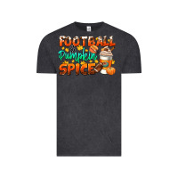 Vintage Black football pumpkin spice Vintage Tee - CowGirlArtShop