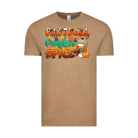 Vintage Coffee football pumpkin spice Vintage Tee - CowGirlArtShop