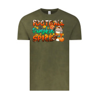 Vintage Olive football pumpkin spice Vintage Tee - CowGirlArtShop