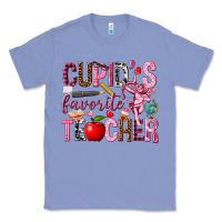 Colony Blue Cupid's Favorite Teacher Valentine's Day Classic Tee - HowdyJamesFarm
