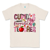 Natural Cupid's Favorite Teacher Valentine's Day Classic Tee - HowdyJamesFarm