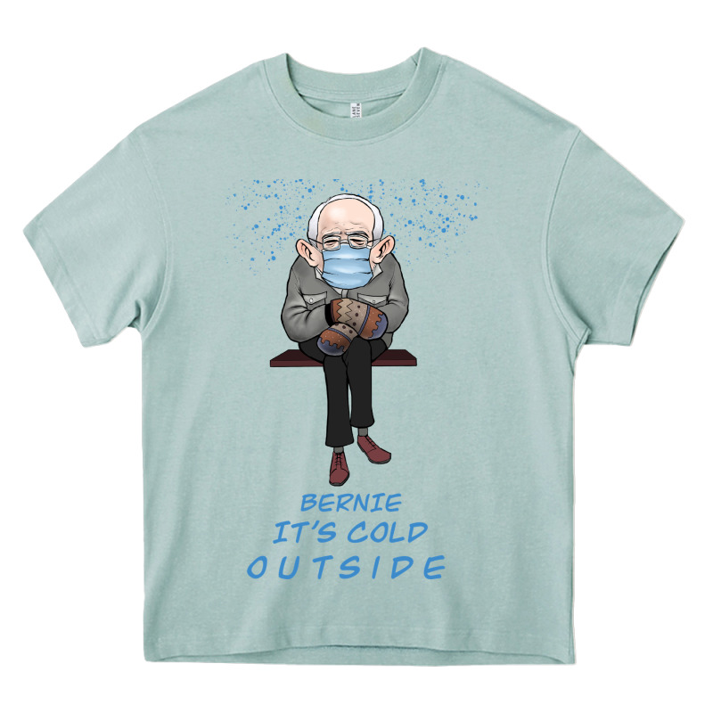 Bernie It's Cold Outside Heavy Core Tee by Bettercallsaul | Teevron
