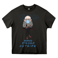Asphalt Bernie it's Cold Outside Heavy Core Tee - Bettercallsaul
