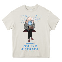 Cream Bernie it's Cold Outside Heavy Core Tee - Bettercallsaul